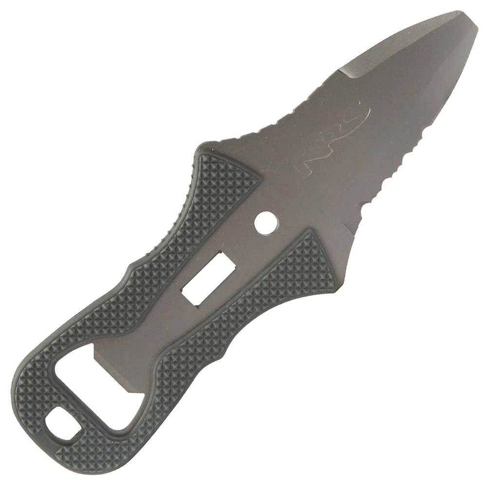 NRS Watersports Titanium Co-Pilot Knife Gray - Image 2