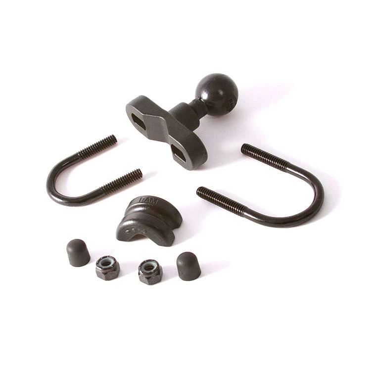 RAM Mounts Ram U-Bolt Rail Base With 1'' Ball